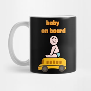 baby on board Mug